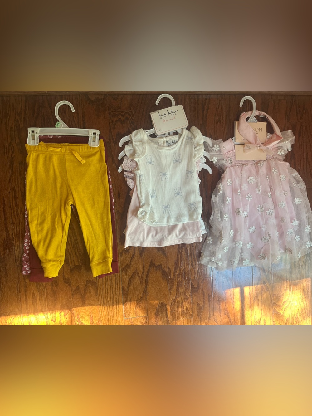 Nicole Miller Tops 3pcs,Madison Pink & Maroon Dress Set,Koalababy Pants 3pcs NWT